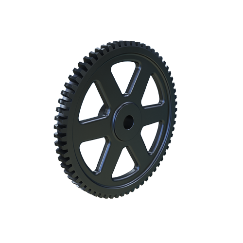 MARTIN SPROCKET W464 Worm Gear, 4 Diametral Pitch, 16 Inch Pitch Dia., Reborable, Cast Iron | AZ4ACM