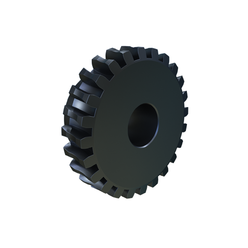 MARTIN SPROCKET W624D Worm Gear, 6 Diametral Pitch, 4 Inch Pitch Dia., 1.627 Inch Bore, Reborable, Cast Iron | AZ3LKD