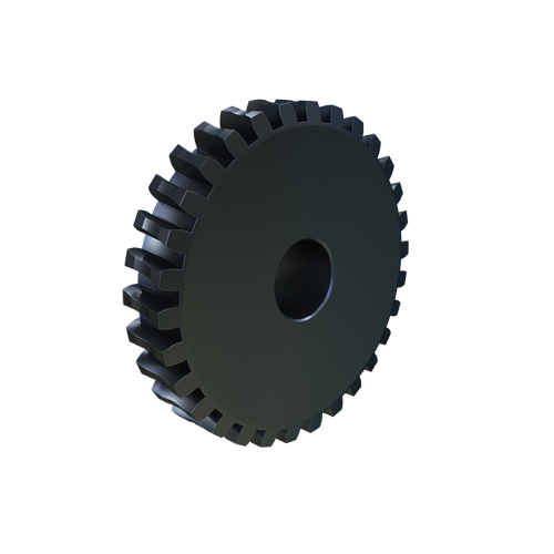 MARTIN SPROCKET W630D Worm Gear, 6 Diametral Pitch, 5 Inch Pitch Dia., Reborable, Cast Iron | AZ3VGM