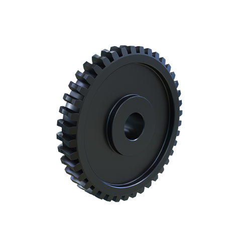 MARTIN SPROCKET W640D Worm Gear, 6 Diametral Pitch, 6.666 Inch Pitch Dia., Reborable, Cast Iron | AZ3TYF