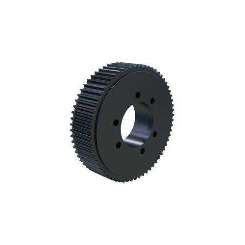 MARTIN SPROCKET W6414M65-F Sprocket, F Bushing, 4 Inch Max Bore, 64 Teeth, 11.229 Inch Pitch Dia., Cast Iron | AM7KMT