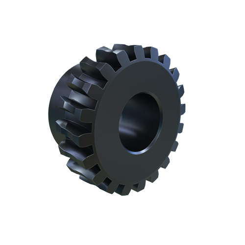 MARTIN SPROCKET WB1020D Worm Gear, 10 Diametral Pitch, 2 Inch Pitch Dia., Reborable, Bronze | AK2VKF