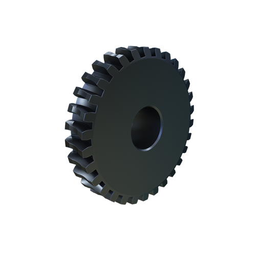 MARTIN SPROCKET WB1030D Worm Gear, 10 Diametral Pitch, 3 Inch Pitch Dia., Reborable, Bronze | AK2VKH