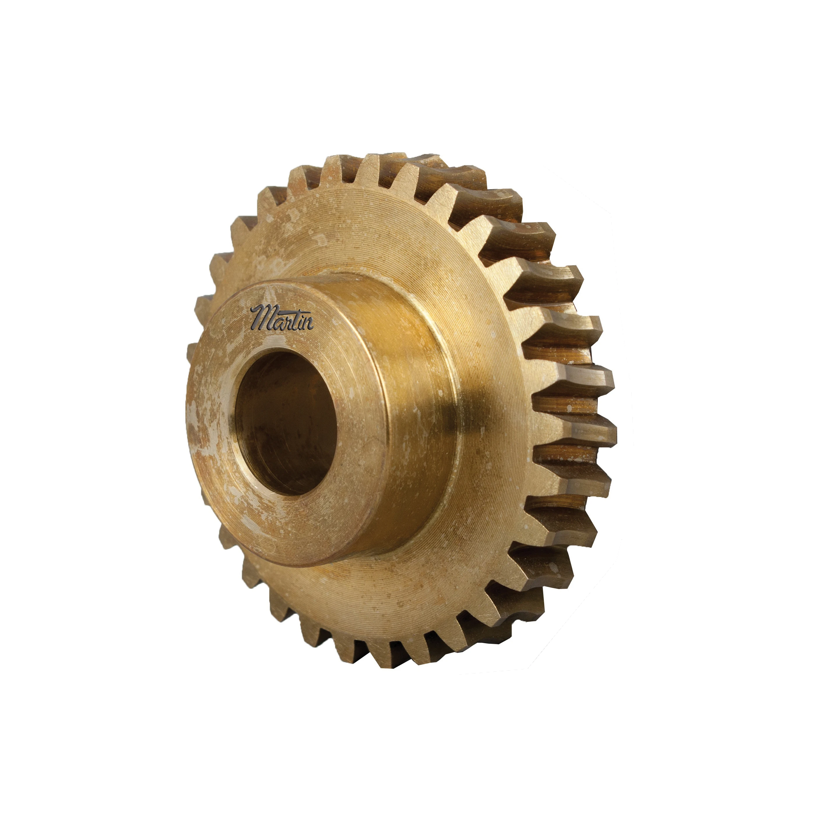 MARTIN SPROCKET WB1630 Worm Gear, 16 Diametral Pitch, 1.875 Inch Pitch Dia., Reborable, Bronze | AK2VVN
