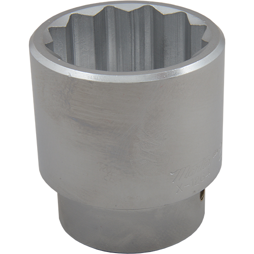 MARTIN SPROCKET X1262 Socket, SAE, 12 Point, 1 Inch Drive, 1 15/16 Inch Size, Chrome, Alloy Steel | BC8ZNC