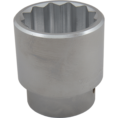 MARTIN SPROCKET X1288 Socket, SAE, 12 Point, 1 Inch Drive, 2 3/4 Inch Size, Chrome, Alloy Steel | AK9CPR