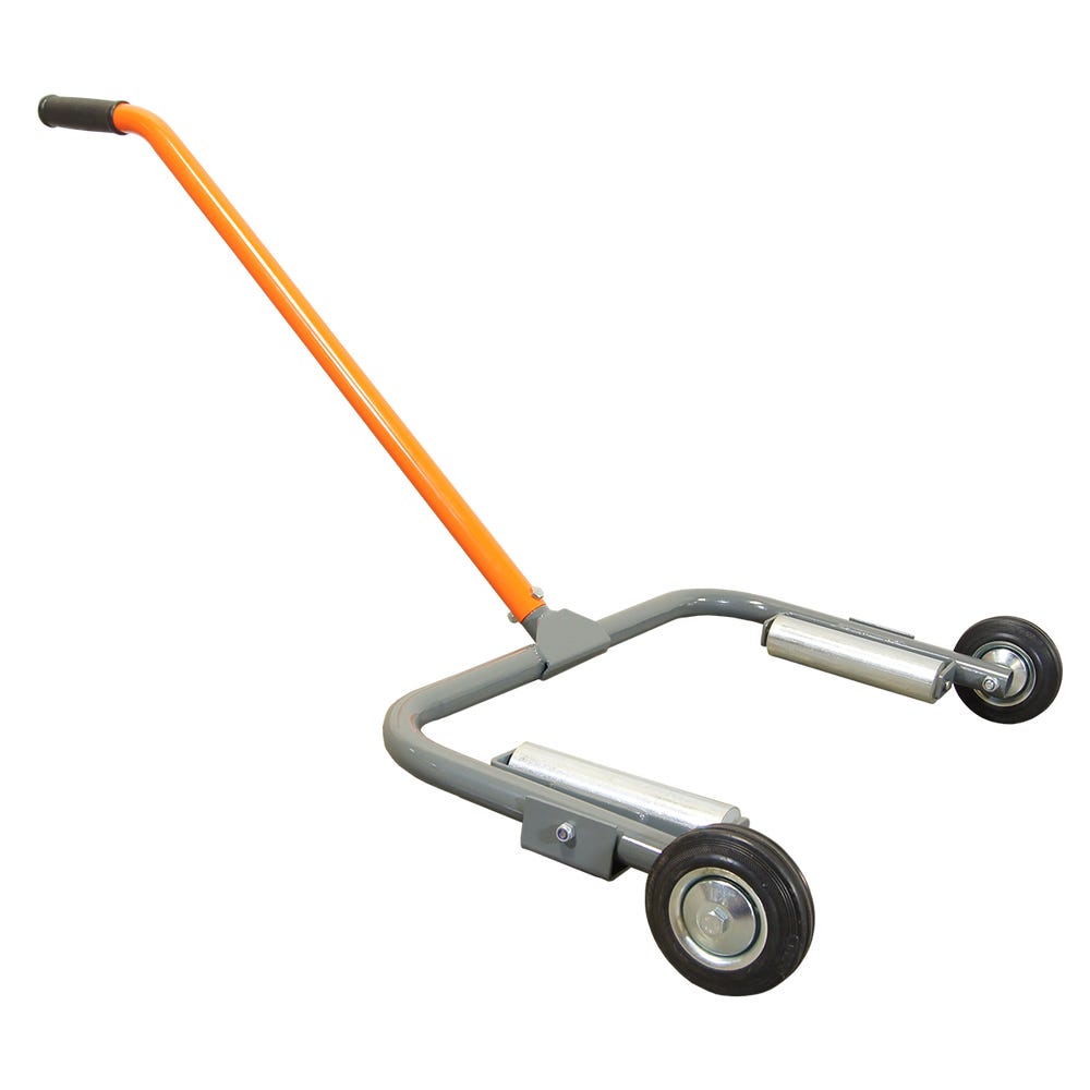 Wheel Dolly, 50 x 31.10 x 16.92 Inch Size, Steel, Grey And Orange