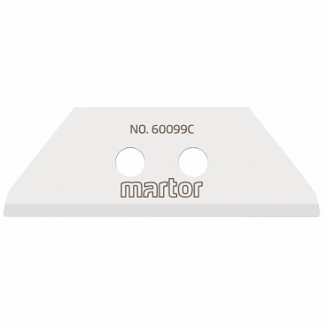 MARTOR 1760099.25 Ceramic Blade, 3/4 Inch Blade Width, 0.03125 Inch Blade Thickness | CT2GQZ 60MM27