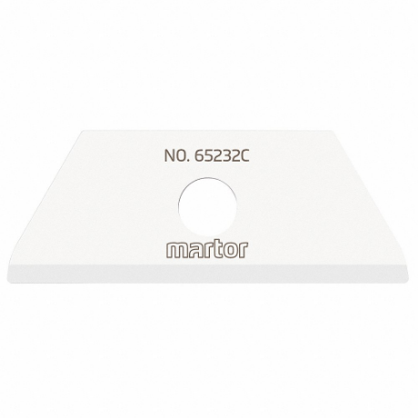 MARTOR 1765232.25 Ceramic Blade, 3/4 Inch Blade Width, 0.03125 Inch Blade Thickness | CT2GRG 60MM28