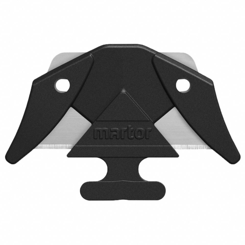 Utility Blade, 2 Cutting Sides, 1 1/2 Inch Length, 1 Inch Wd, Steel, 147T39