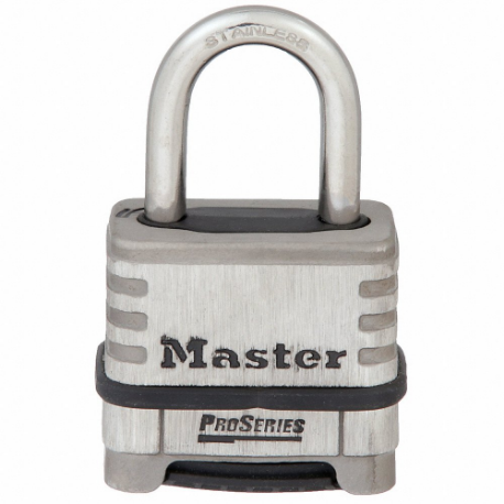 Combination Padlock, Scrolling Combo Padlocks, 1-1 1/2 Inch, 1/2-1 in