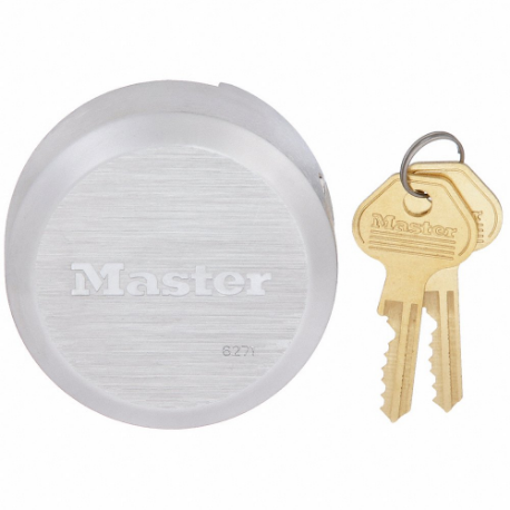 Padlock, 1 9/32 Inch Vertical Shackle Clearance, 1 23/32 Inch Horizontal Shackle Clearance