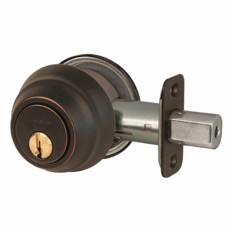 MASTER DSH0612PKAS Lock Deadbolt, 1, Aged Bronze, Alike | CT2HQT 492V37