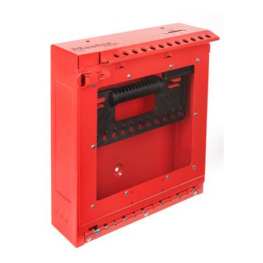Wall Mounted Group Lock Box, Red
