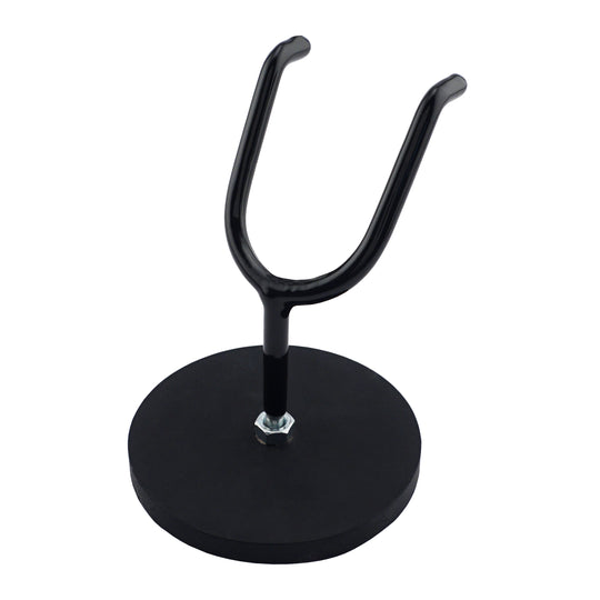 Magnetic Spray Gun Holder, 3.51 Inch Dia., Rubber-Coated, 105 lbs. Pull Rating