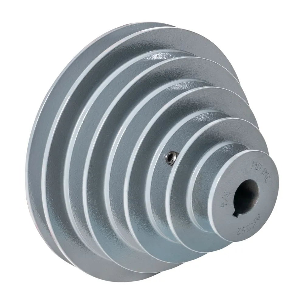 MASTERDRIVES AKS63-1/2 Four Step Pulley, 3 Inch/ 4 Inch/ 5 Inch/ 6 Inch Size | CM2QUX