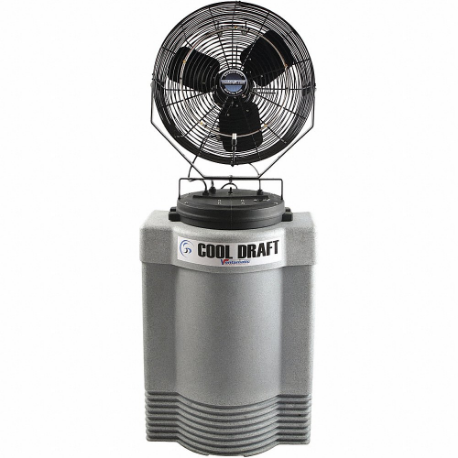 Mid Pressure Misting Fan With 40 Gal Tank, Mid Pressure Misting Fan With 40 Gal Tank