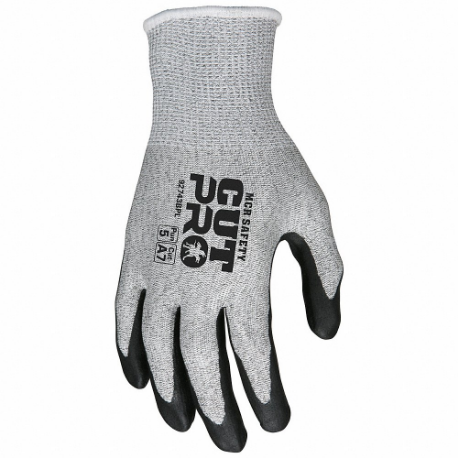 MCR SAFETY 92743BPS Coated Glove, S, Nitrile, HPPE, 12 Pack | CT2NRR 330XH5