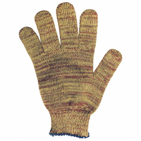 MCR SAFETY 9643LM Knit Gloves, Size L, 9643LM, 12 PK | CT2QUT 26H281