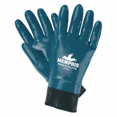 MCR SAFETY 9786S Coated Glove, S, ANSI Abrasion Level 4, 12 Pack | CT2NUG 48GJ88