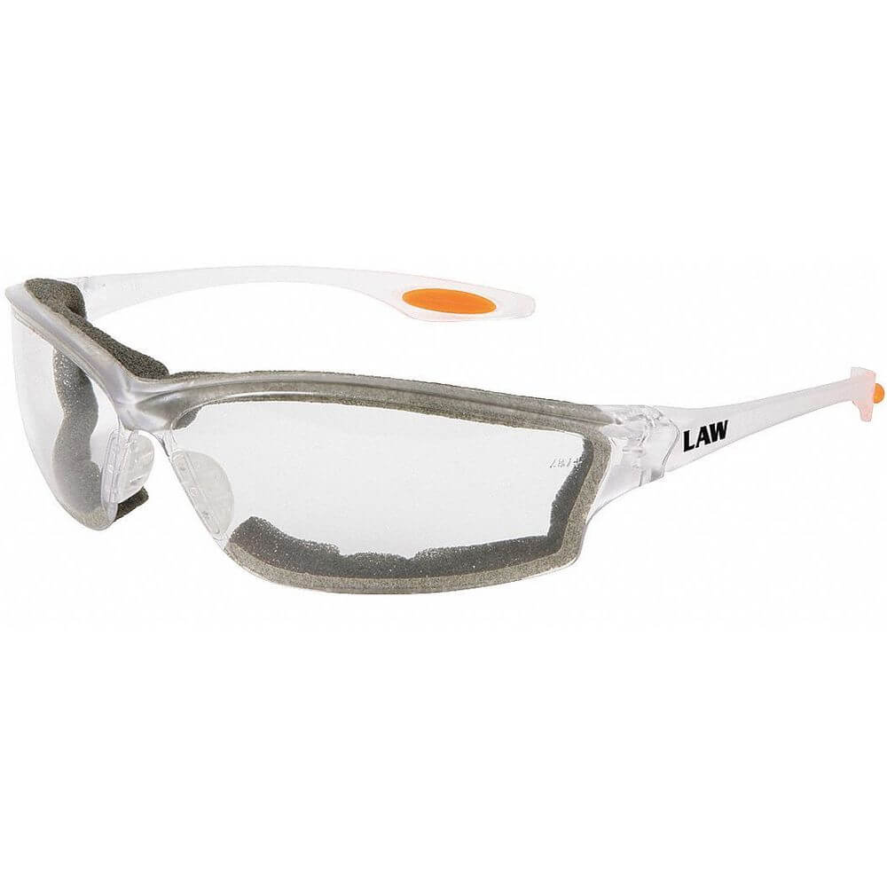 MCR SAFETY LW310AF Safety Glasses Clear Antifog Scratch-Resistant | AE9QHA 6LGY5