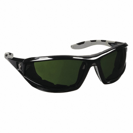 MCR SAFETY RP2150 Safety Glasses, Anti-Scratch, W5, Eye Socket Foam Lining, Wraparound Frame, Full-Frame | CT2TJF 22JJ52