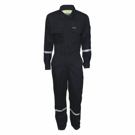 MCR SAFETY SBC201252 Coverall, 8.7 Cal/Sq Cm ATPV, Men