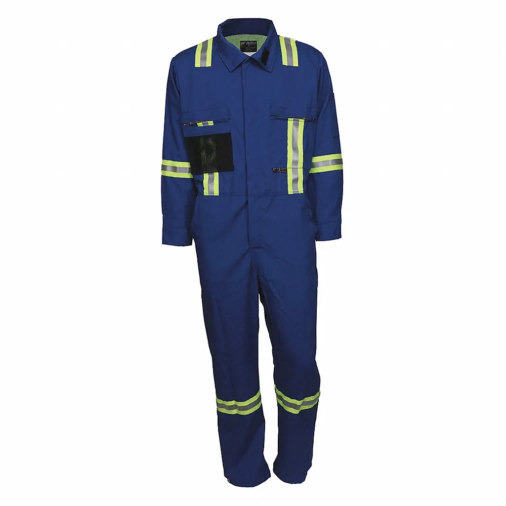 MCR SAFETY SBC203564T Coverall, 8.7 Cal/Sq Cm ATPV, MenS, 5Xl, Tall, 62 Inch | CT2PHH 55VA82