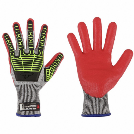 MCR SAFETY UT2953M Coated Glove, M, ANSI Impact Level 1, Sandy, 1 Pair | CT2NLG 60HP12