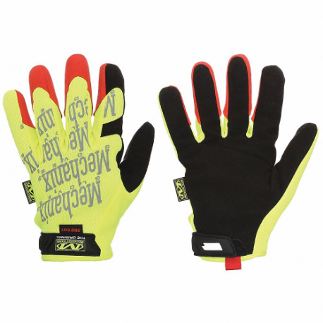 MECHANIX SMG-X91-012 Mechanics Gloves, Size 2XL, Mechanics Glove, Synthetic Leather, Full, HPPE, 1 Pair | CT2UQP 54ZE44
