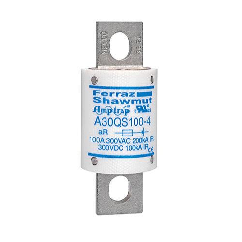 MERSEN FERRAZ A30QS100-4 Semiconductor Fuse, High Speed, 300V, 100A, aR Class | CH4UGX