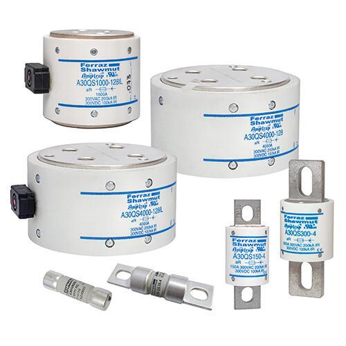 MERSEN FERRAZ A30QS1000-128 Semiconductor Fuse, High Speed, 300V, 1000A, aR Class | CH4UGV