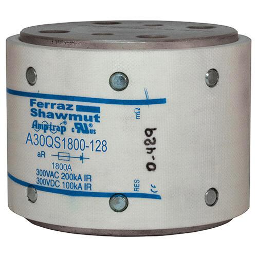 MERSEN FERRAZ A30QS1800-128 Semiconductor Fuse, High Speed, 300V, 1800A, aR Class | CH4UHR