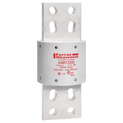 MERSEN FERRAZ A4BY2200 Time Delay Fuse, 600V, 2200A, Class L | CH4UTW A4BY1201