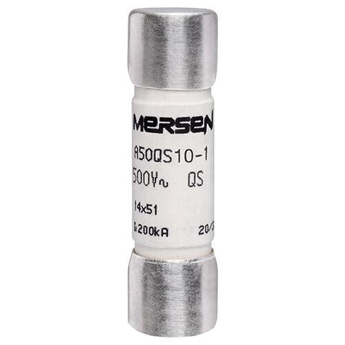MERSEN FERRAZ A50QS10-1 Semiconductor Fuse, High Speed, 500V 10A, aR Class | CH4UZC