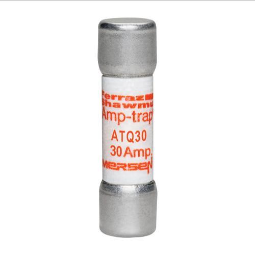 MERSEN FERRAZ ATQ30 Time Delay Midget Fuse, 500VAC, 30A, 1 Pole | AG8LYT