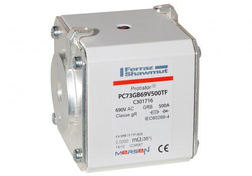 MERSEN FERRAZ C301716 Fuse Link, 690V, 500A | CH4WLW PC73GB69V500TF
