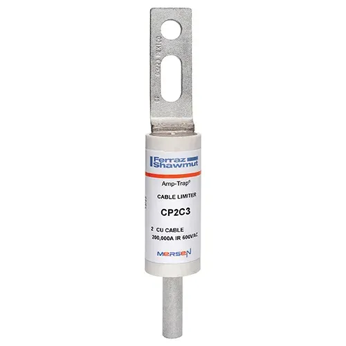 MERSEN FERRAZ CP2C3 Cable Protector Fuse, 600V, #2 CU, Cable To Blade Mount | CH4WQE