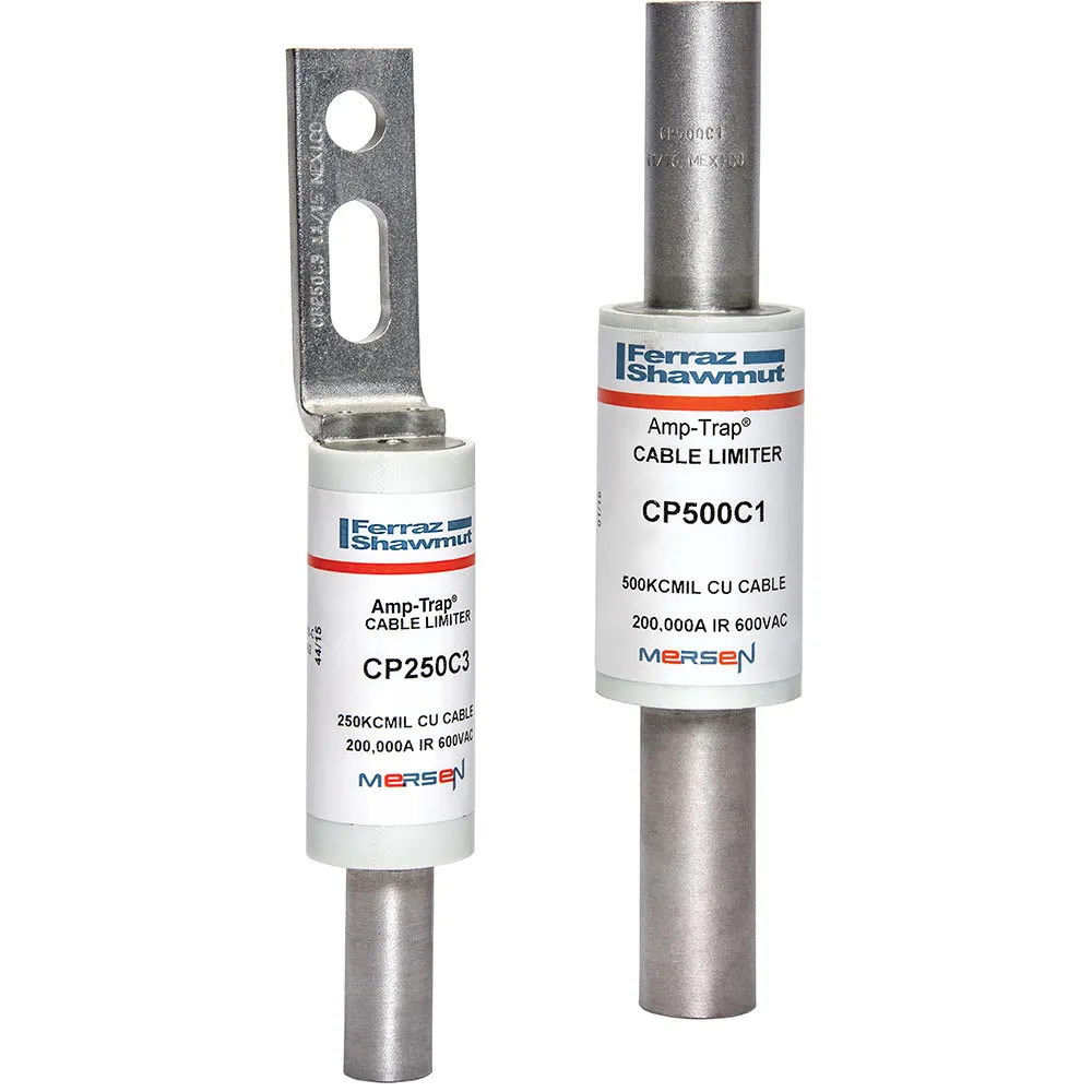 MERSEN FERRAZ CP350C1 Cable Protector Fuse, 600V, 350 MCM CU, Cable To Cable Mount | CH4WQM