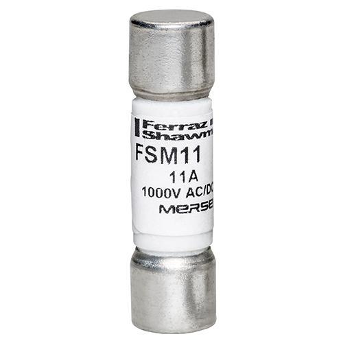 MERSEN FERRAZ FSM15 Fuse, Fast Acting, Midget, 1000V, 15A | CH4XLM FSM11
