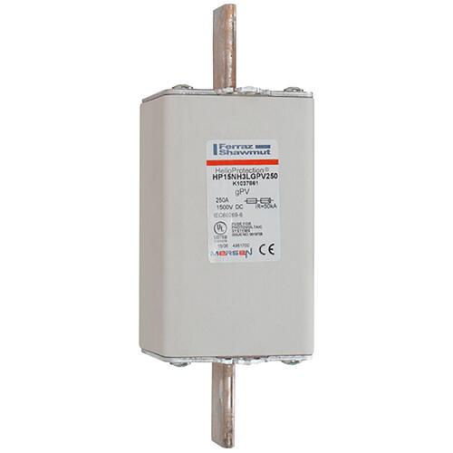 MERSEN FERRAZ K1037861 Fuse, 1500V, 250A | CH4ZDU HP15NH3LGPV250