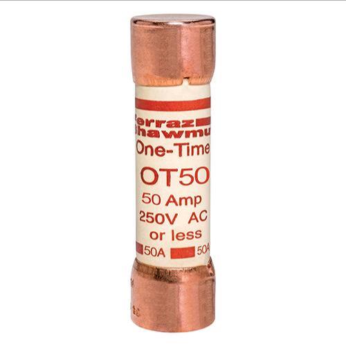 MERSEN FERRAZ OT50 Fuse, Fast Acting, 250VAC, 50A, 1 Pole | AG8TKX