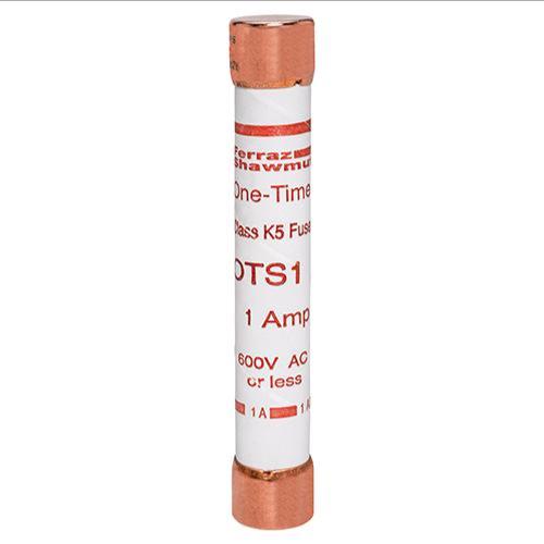 MERSEN FERRAZ OTS1 Fuse, Fast Acting, 600VAC, 1A, 1 Pole | AG8TLT