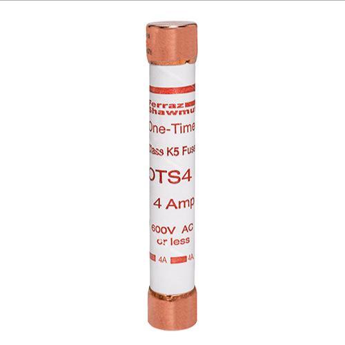MERSEN FERRAZ OTS4 Fuse, Fast Acting, 600VAC, 4A, 1 Phase, 1 Pole | AG8TMK