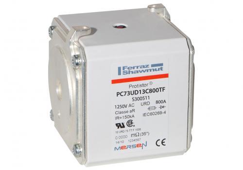 MERSEN FERRAZ S300511 Fuse, 800A | CH6BMR PC73UD13C800TF