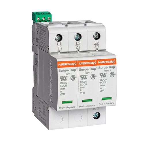 MERSEN FERRAZ STP480Y07M Surge Protection Device, Plugable, 480V, 75kA, 3 Pole | CH6BRX