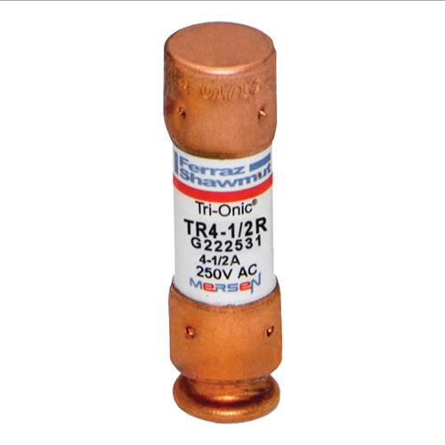 MERSEN FERRAZ TR4-1/2R Time Delay Fuse, 250V, 4.5A, Class RK5, 1 Pole | AG8WNQ