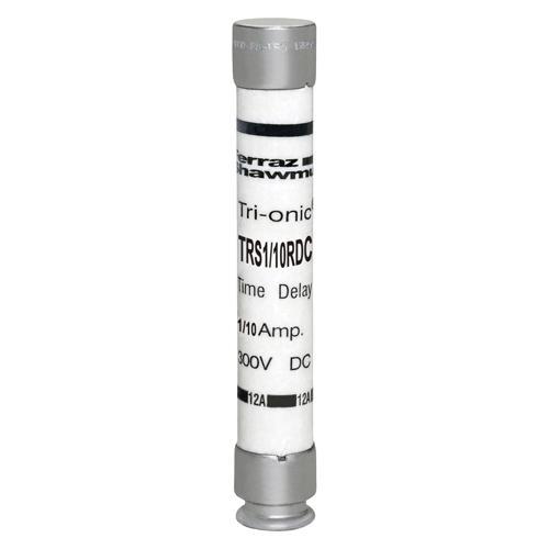 MERSEN FERRAZ TRS1/10RDC Time Delay Fuse, 300V, 0.1A, Class RK5 | CH6CFA