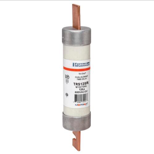 MERSEN FERRAZ TRS125R Time Delay Fuse, 600VAC, 125A, 1 Pole | AG8WQX