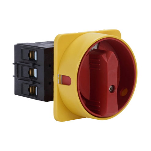 Rotary Disconnect Switch, Load Break Capable, 3-Pole, 600 VAC, 63A, 5Ka Sccr, Door Mount